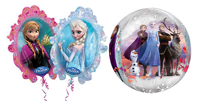 Luftballons Frozen Anna und Elsa